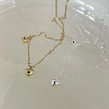 VIANRLA 925 Sterling Silver Black Zircon Heart Shape Pendant Necklace Exquisite Star Shape  Women Jewelry Gift Drop Shipping