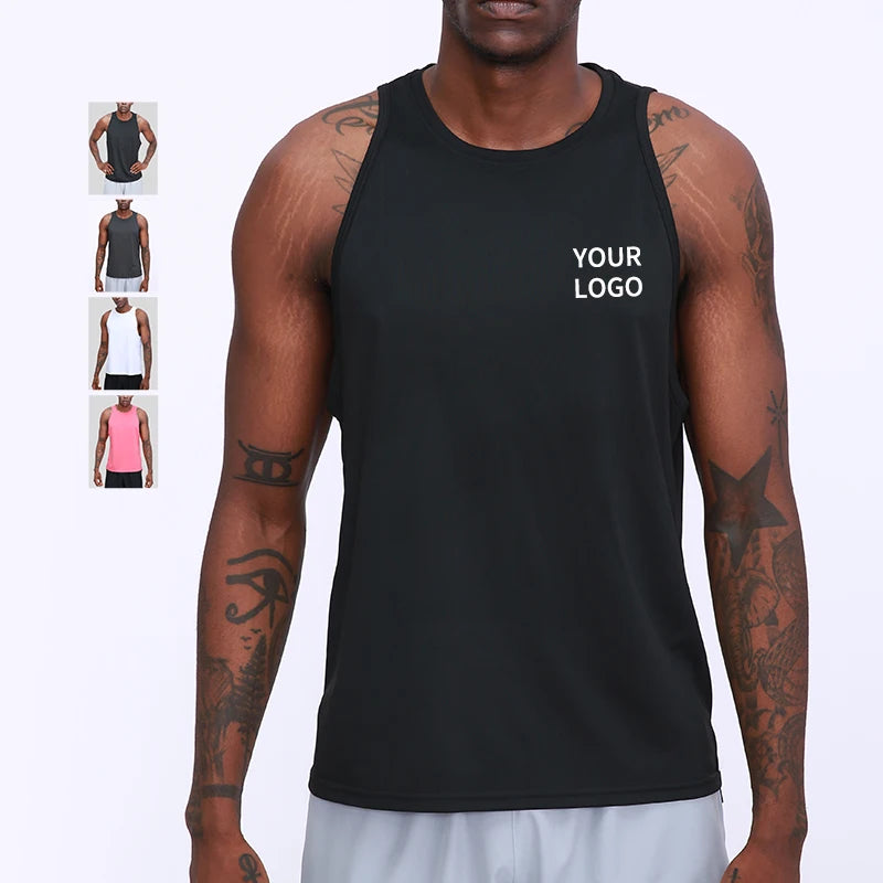 Muscle Tanktop Activewears Vests Stringer Undershirt Singlet Men Tank Top Gym Wear Men