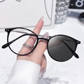 Hot Selling PC Round Blue Light Blocking Photochromic Glasses