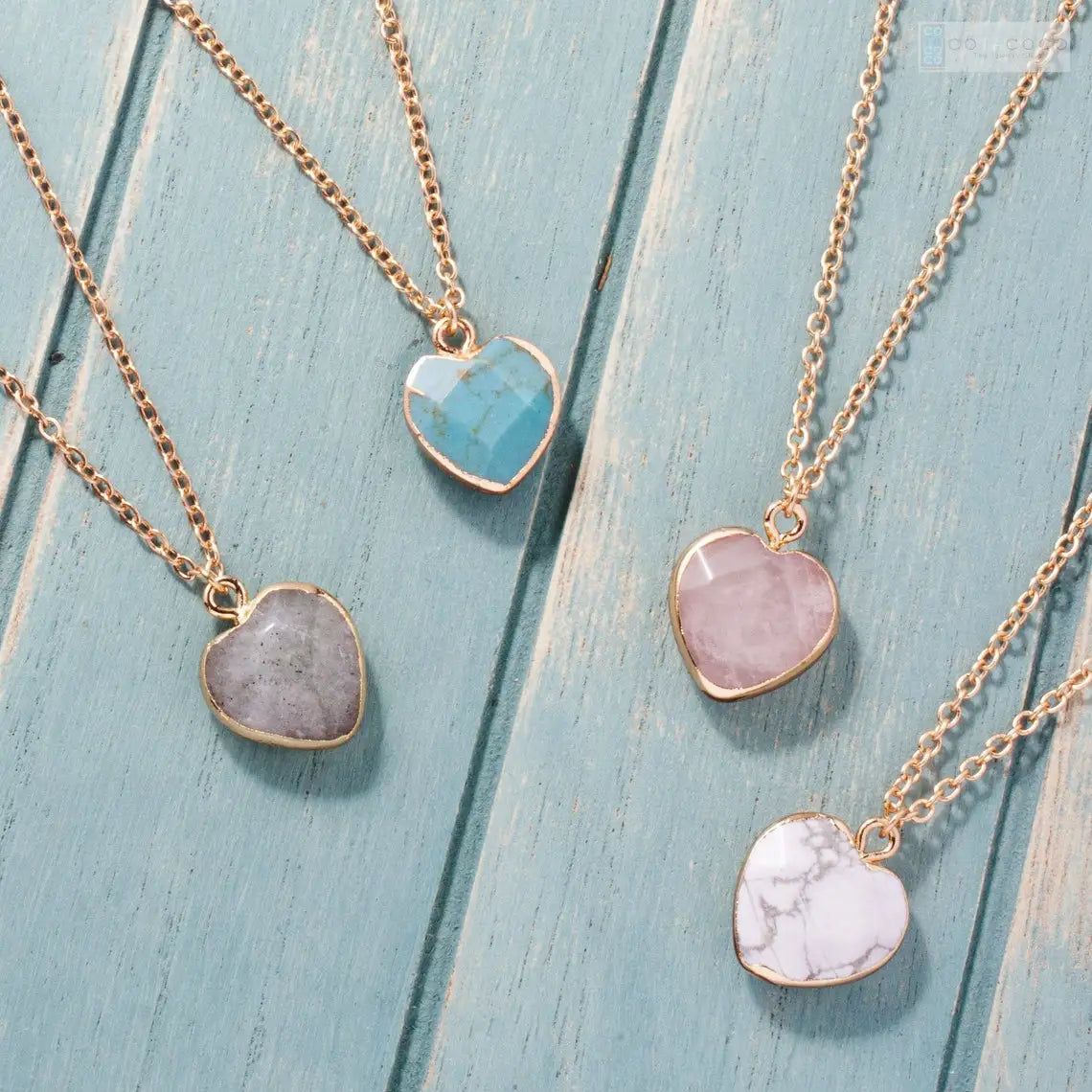 Healing Gemstone Faceted Amethyst Heart Star Necklace Reiki Birthstone Rose Quartz Fengshui Energy Necklace Valentine Jewelry