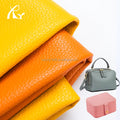 Stock 1.2mm Eco-Friendly Litchi Textured Leather PU Waterproof Synthetic Leather for Bags Wallets Furniture Cars Sofas Gloves