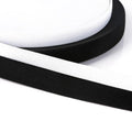 Knitted Polyester Elastic Band in 0.6cm~5cm Range White Black Webbing
