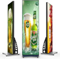 WiFi Control Outdoor Led Poster Screen P2.5 Full Color Advertising Billboard HD Standing Display Novastar System Third-Party CMS
