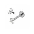 Helix Lobe Earring Ear Stud Lip Piercing Ring Titanium Factory Price Zircon Body Jewelry