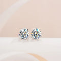 925 Sterling Silver 1 2 3 Carat Diamond New Hexagonal Beautiful Moissanite Pendant Necklaces for Women