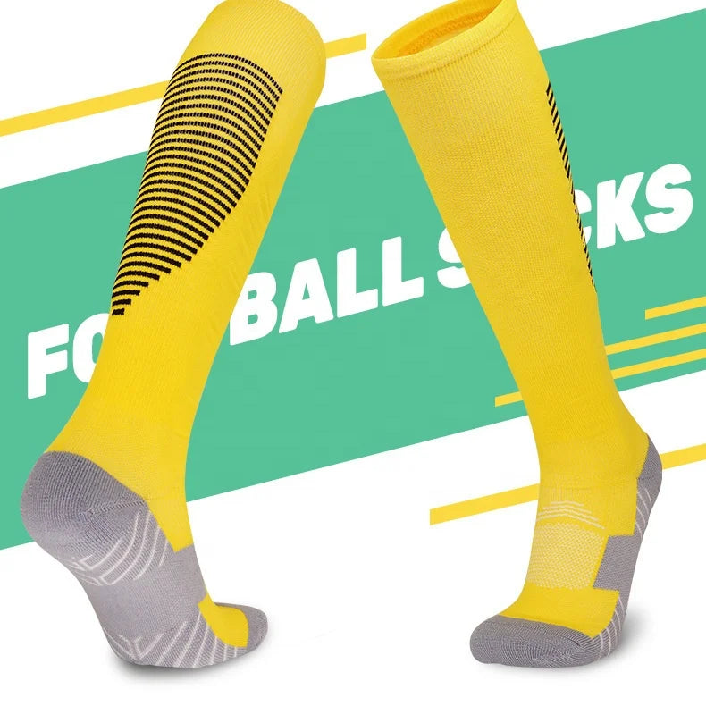 New Product Listing Football Socks Outdoor Sports Highly Elastic and Strong Fitness Socks