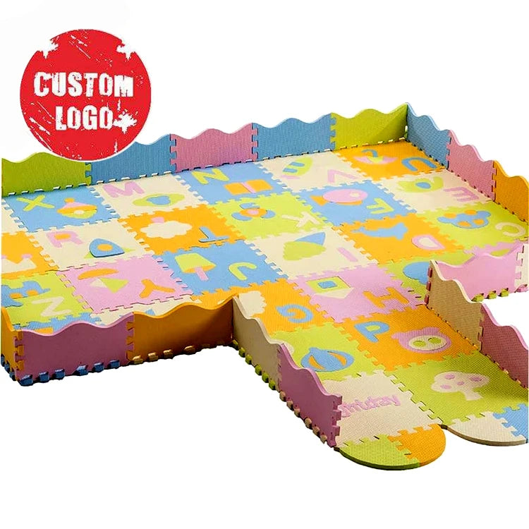 2026 New Fashion Floor Exercise GYM Mat Tatami Karate Puzzle Mat EVA Foam Kids Mat With CE Certificate for Kindergarten Children