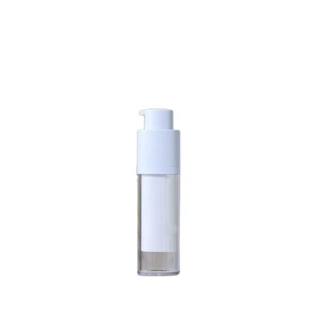 Luxury High-end Cosmetic Packaging Set Wholesale White Square Round Skin Care Lotion Pump Airless Bottle
