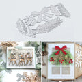 Christmas Leaves Pine Metal Cutting Dies Stencil Xmas Scrapbooking Embossing DIY Craft Decor