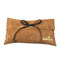 Custom Luxury Velvet Purse Pouch Envelope Dust Bag With Gold Logo Envelope Jewelry Perfume Pouch