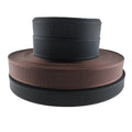 2.0cm-1.5 Inch Pure Black Nylon Webbing for Dense Grain Adjustable Shoulder Belt Lock Camera Belt