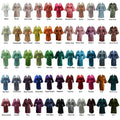 Hot Sale Luxury Silk Satin Kimono Robe RTS 55 Colors Wholesale Bridal 3/4 Sleeve Sleepwear for Women Kids Bridesmaid Dress Robes