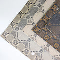 Synthetic PVC PU Leather Roll Printed Faux Leather for Bag Lining Craft Decorative and Home Textile Use Embossed Pattern
