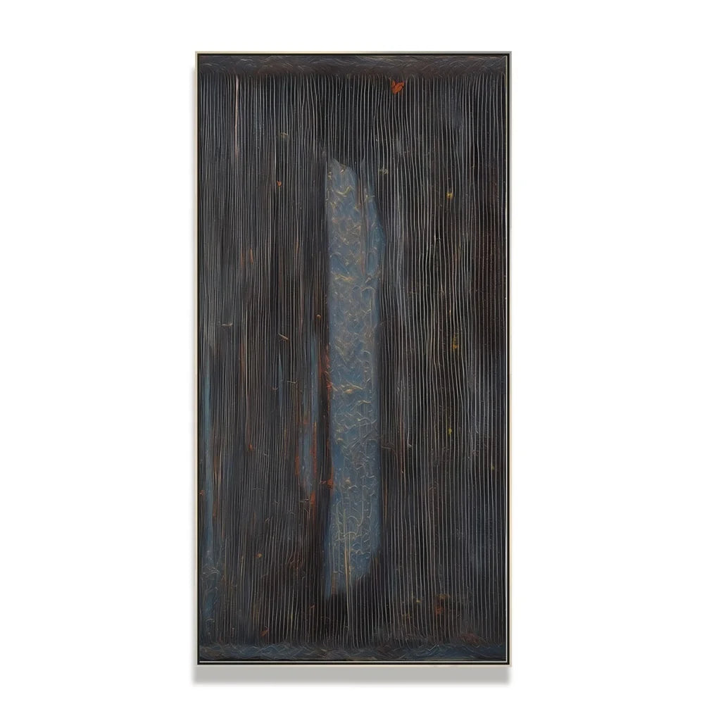 Wholesale Vertical 3D Oil Painting 100% Hand Painted Abstract Artwork Painting Modern Canvas Wall Art Decor