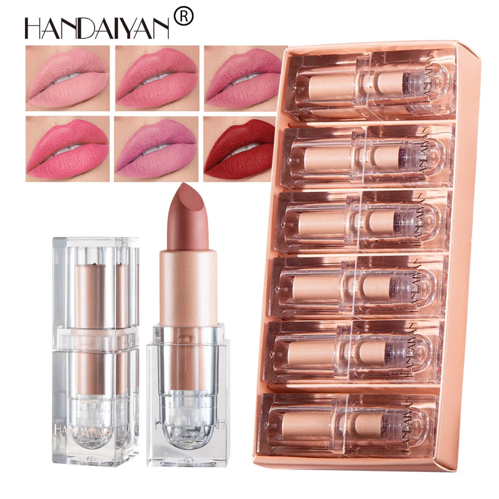 Handaiyan Ice Cube 6 Colors Lipstick Set