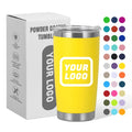 Wholesale Custom Logo 20oz Car Vacuum Insulated Double Wall Stainless Steel Travel Mug with Colorful Box Powder Coated Mugs