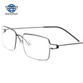 Teenyoun Titanium Alloy Glasses Frame Men Prescription Eyeglasses Women Myopia Optical Screwless Korea Eyewear 28606