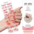 Huizi New UV Gel Nail Stickers & Wraps with LED 30s Cure Eco-friendly Nontoxic Over 15 Days Lasting