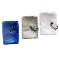 Custom Printed Double Sided Rectangle Micro Fiber Recycled Polyester Golf Towels for Club