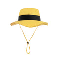 Spring Summer Children's Kindergarten Yellow Garden Cap Quick-Drying Outdoor Sunshade Printed LOGO Fisherman Bucket Hat