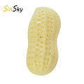 SinSky Factory Direct Sales Yellow Bite-resistant TPR Simulation Peanut Chew Molar Teeth Bite Resistant Squeaky Dog Pet Toys