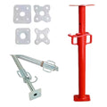 Export Shoring Jack Metal Galvanized Construction Scaffolding Steel Prop Jack  Can Be Customized