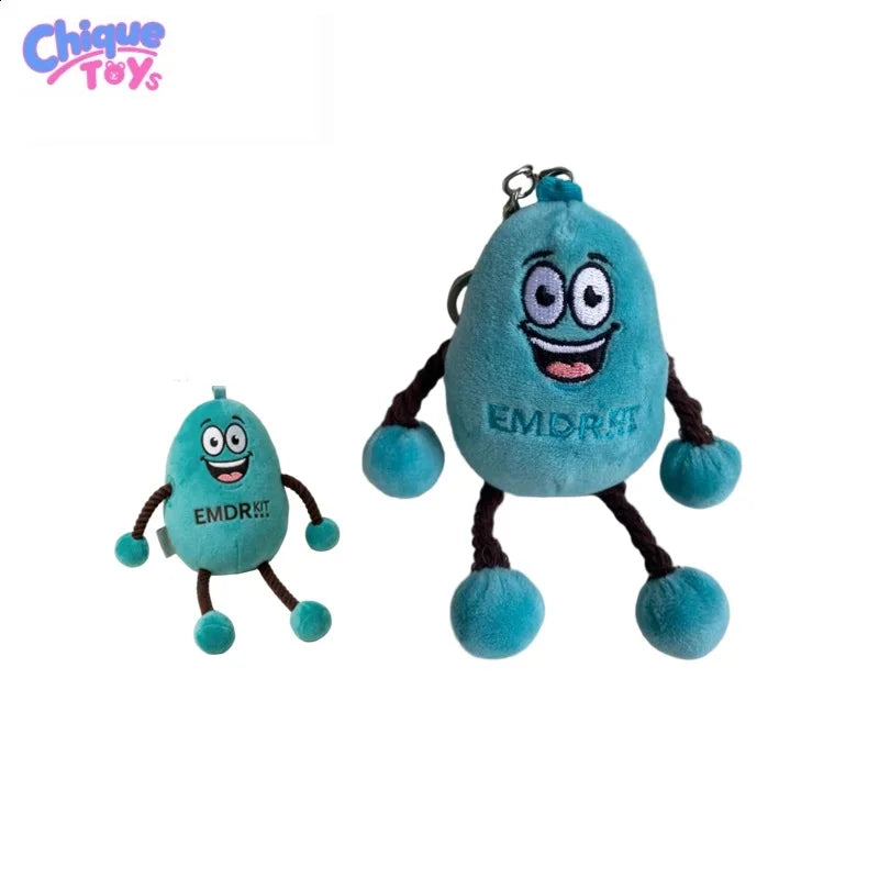 CHIQUE 1000pcs MOQ Cheap Price Custom Logo Mascot Keychains Small Size 4 Inches 10cm Mini Pendant for Bags