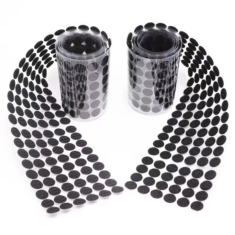 Fabrics Adhesive Nylon Fastener Hook Loop Velcroes Strong Adhesive Hook and Loop Fastener Tape Velcroes Strip Nylon