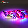 Addressable RGB  Led Strip 12V 24V TM1934 WS2818 Double Wire Transmission Programmable Rgb Led Strip