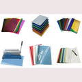 Office A4 Transparent Sheet Plastic PVC Hard Binding Cover 150mic