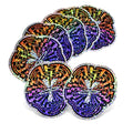 Custom Waterproof Weatherproof Holographic Glitter Die Cut Stickers