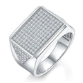 Large Production Capacity Mens Hiphop Ring Jewellery Wholesale OEM/ODM Diamond Moissanite Ring Men Rings