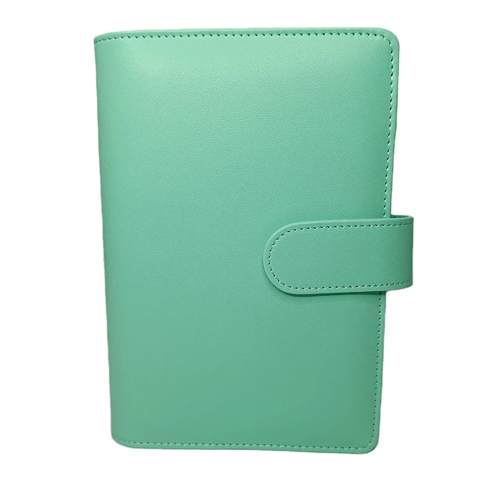Stock Factory Pu Leather A5 A6 Cash Envelope Diary Notebook A6 Binder Budget Planner Leather Journals