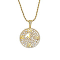 CN291 Iced Brass CZ  Pendants&Necklace Hip Hop Jewelry Party Gift