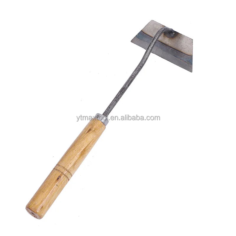 Wooden Handle Garden Hoe for Outdoor Agricultural Weeding & Planting Vegetables Volume Discount Home Plowing Tool