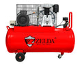 Industrial Dual Voltage 110V 220V 3HP 200L Belt Driven Air Compressor for Sale