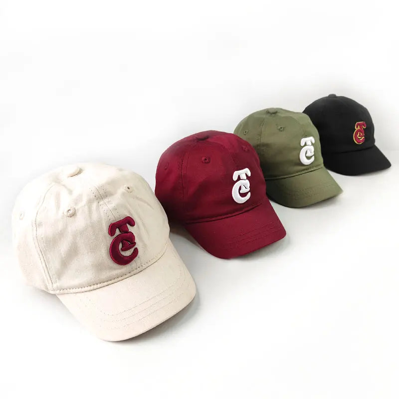 Men Side by Side Hair Care Baseball Cap Adjustable Vintage Distressed Washed Cotton Cap Baseball