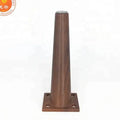 Customized Size Multicolor Imitation Wood Grain Modern Plastic Bed Legs and Sofa Chair Base for Hospital Use