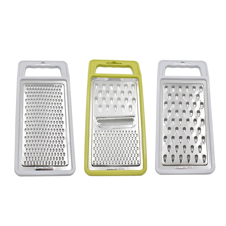 Kitchen Accessories Stainless Steel Flat Grater Operation Salad/Cheese/Cucumber Slicer Durable&Handheld Manual Grater