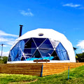 Glamping Hotel Igloo 360 Aluminium Frame Geodesic Dome Tent Domos Tienda De Lujo