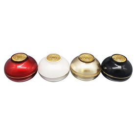 5g 10g Black Gold Red Round Acrylic Empty Acrylic Cream Jar Cosmetic Jar Container for Skin Care Lip Balm