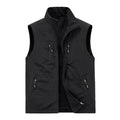 [Double-sided Wear] Add Fleece Vest Outdoor Quick-drying Men's Thin Cargo Vest Clip Large Size