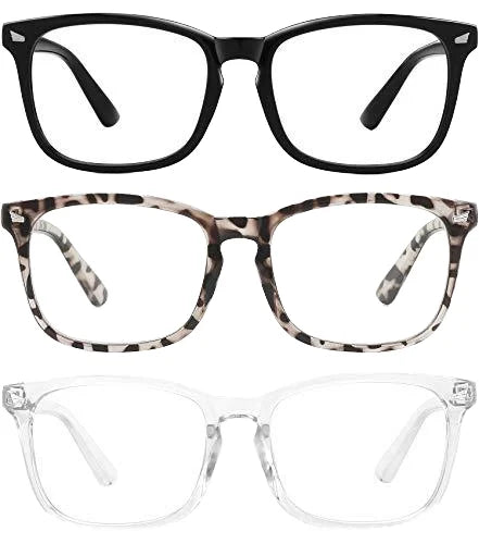 IAZO 2024 Retro Women's Square Frame Optical Glasses Fashionable Anti-Blue Light PC Eyeglasses Wholesale Computer Glasses