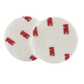 3M Finesse-it 5 in Red Foam Logo White Loop 200 Pcs/Case Felt Buffing Polishing Pads 09358 Model