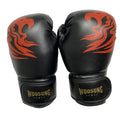 High Quality Black PU Boxing Gloves for Heavy Bag 8oz Professional Size Free Shipping Martial Arts Buyer's Choice