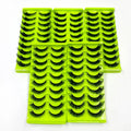 FX-S283 Hotsell False Eyelashes Eye Lashes Wholesales 10 Pairs Synthetic Fox Eye Lash Fluffy 6DHandmade Cat Eye Customize Lashes