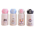Cartoon School Gifts Cute Animal Print 316 Stainless Insulated Water Bottles for Kids