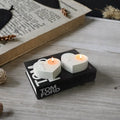 J10-211 DIY Crystal Drip Love Candle Holder Mould Heart Shape Plaster Candle Holder Desktop Decoration Silicone Moulds