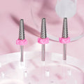 New Small Tapered Cross Cut Uncoated High Quality Nail Drill Bit on Hot Sale 5 in 1 Stable Tungsten Carbide Nail Bit