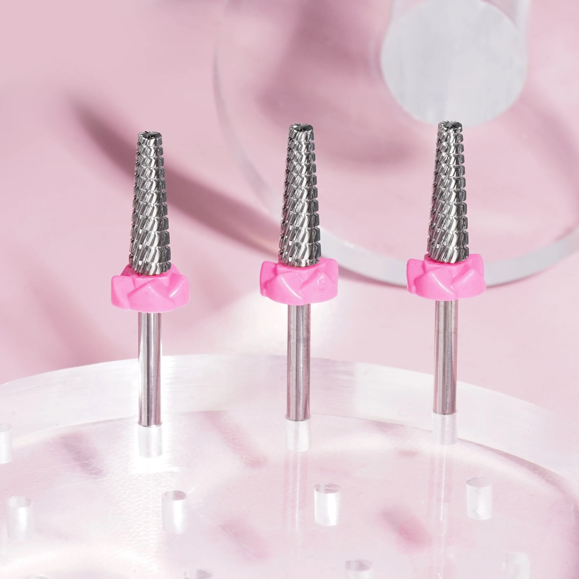 New Small Tapered Cross Cut Uncoated High Quality Nail Drill Bit on Hot Sale 5 in 1 Stable Tungsten Carbide Nail Bit